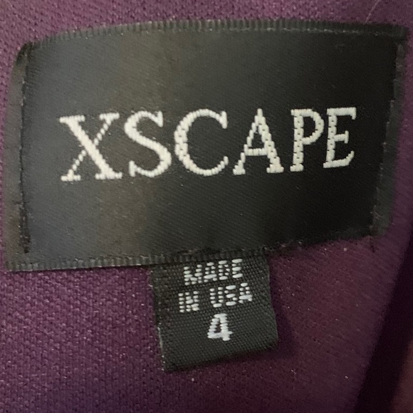 Dark Purple Beaded Gown - Picture 8 of 14